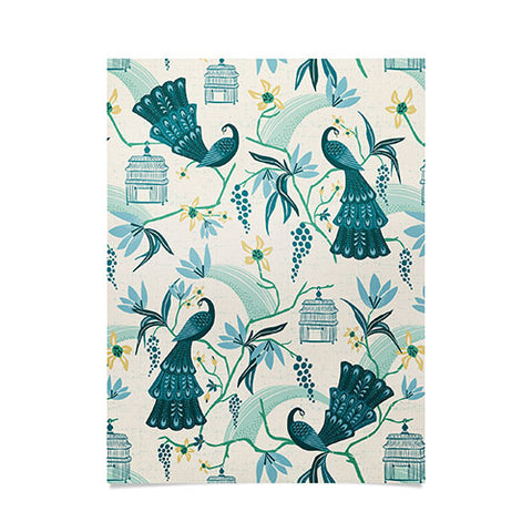 Heather Dutton Aviary Cream Poster