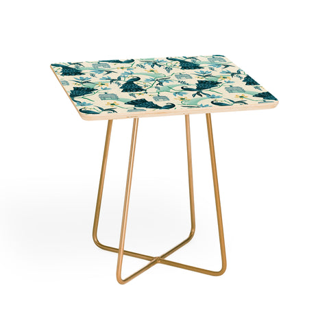 Heather Dutton Aviary Cream Side Table
