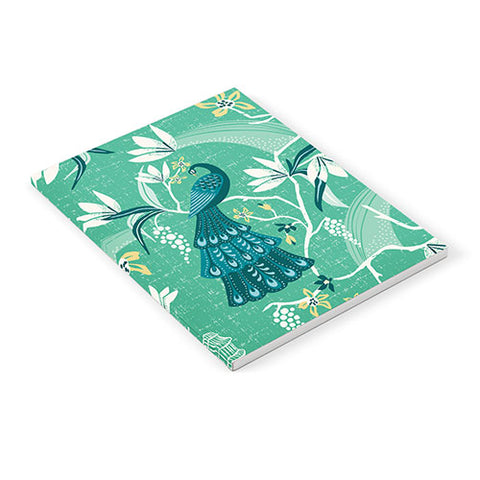 Heather Dutton Aviary Green Notebook