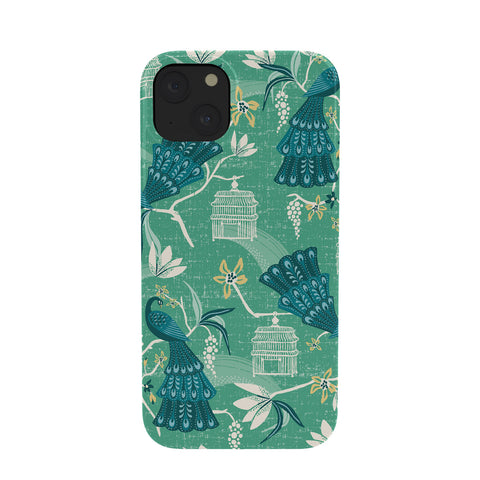 Heather Dutton Aviary Green Phone Case