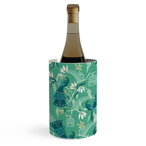 Heather Dutton Aviary Green Wine Chiller