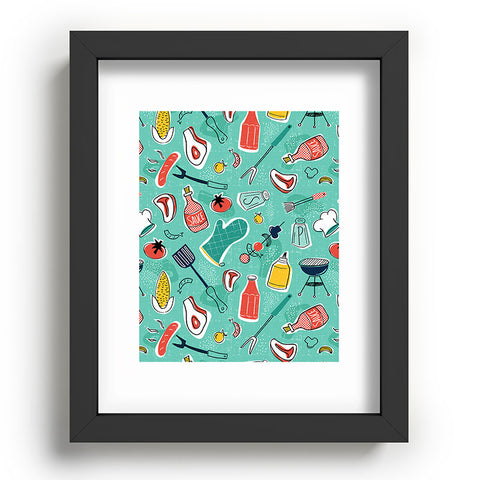 Heather Dutton Backyard BBQ Recessed Framing Rectangle