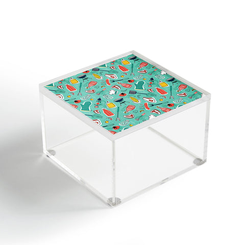 Heather Dutton Backyard BBQ Acrylic Box