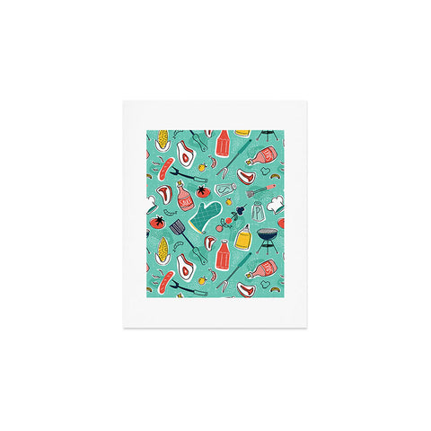 Heather Dutton Backyard BBQ Art Print