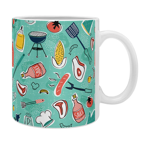 Heather Dutton Backyard BBQ Coffee Mug