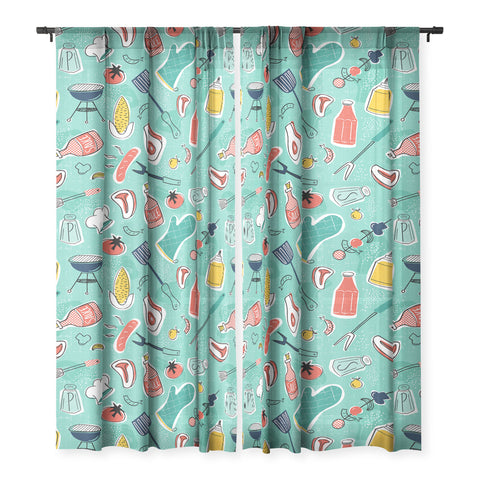 Heather Dutton Backyard BBQ Sheer Non Repeat