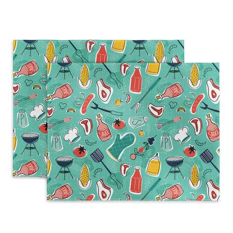 Heather Dutton Backyard BBQ Placemat