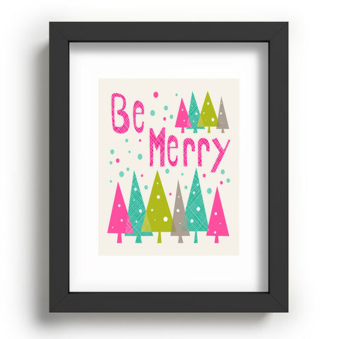 Heather Dutton Be Merry Recessed Framing Rectangle