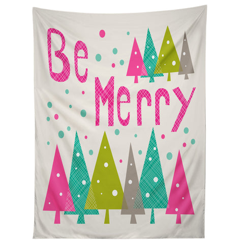Heather Dutton Be Merry Tapestry