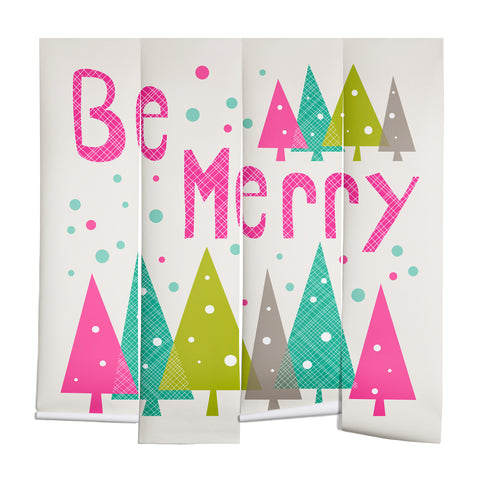 Heather Dutton Be Merry Wall Mural