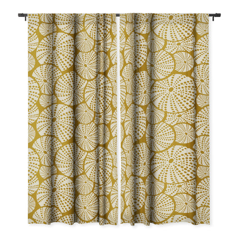 Heather Dutton Bed Of Urchins Gold Ivory Blackout Non Repeat