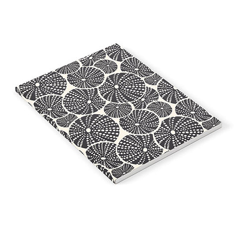 Heather Dutton Bed Of Urchins Ivory Charcoal Notebook