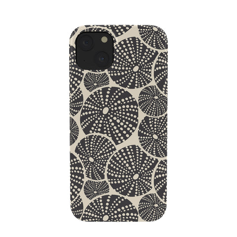 Heather Dutton Bed Of Urchins Ivory Charcoal Phone Case