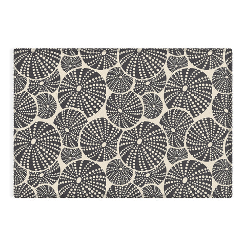 Heather Dutton Bed Of Urchins Ivory Charcoal Outdoor Rug