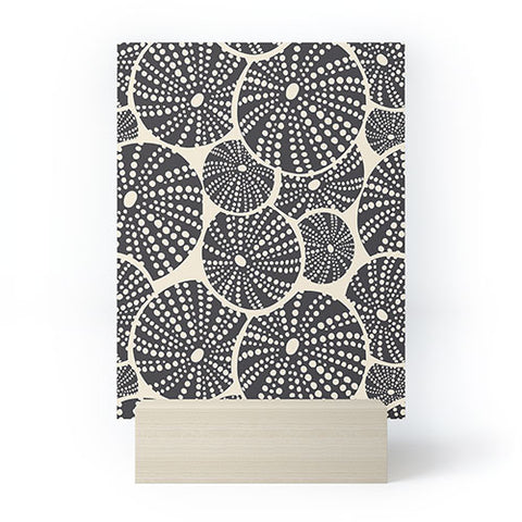 Heather Dutton Bed Of Urchins Ivory Charcoal Mini Art Print