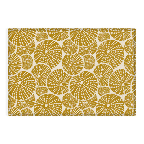 Heather Dutton Bed Of Urchins Ivory Gold Outdoor Rug