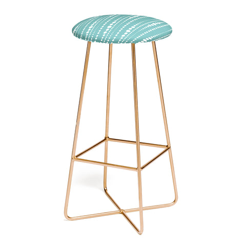 Heather Dutton Bestrewn Lagoon Bar Stool