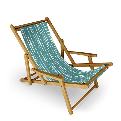 Heather Dutton Bestrewn Lagoon Sling Chair
