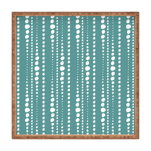 Heather Dutton Bestrewn Lagoon Square Tray