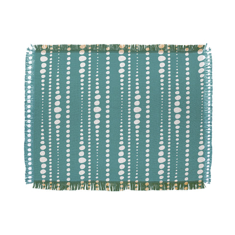 Heather Dutton Bestrewn Lagoon Throw Blanket