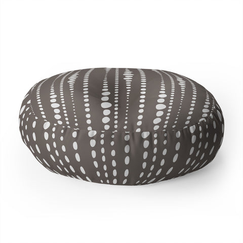 Heather Dutton Bestrewn Stone Floor Pillow Round