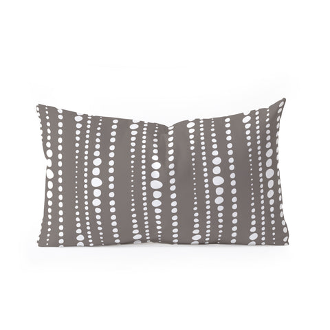 Heather Dutton Bestrewn Stone Oblong Throw Pillow