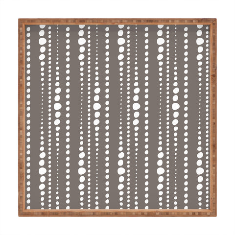 Heather Dutton Bestrewn Stone Square Tray