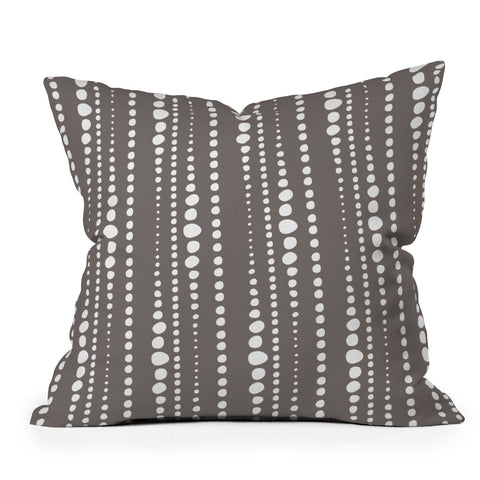 Heather Dutton Bestrewn Stone Throw Pillow