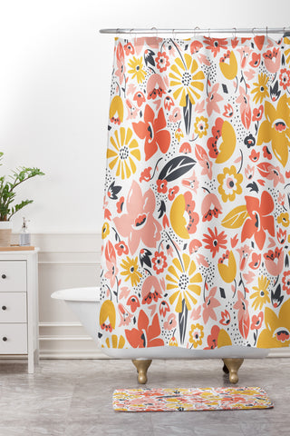 Heather Dutton Betty Shower Curtain And Mat