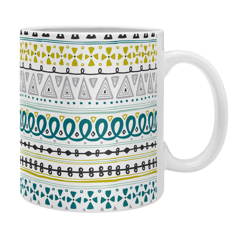 Heather Dutton Boho Market Stripe Coffee Mug
