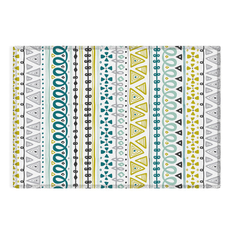 Heather Dutton Boho Market Stripe Outdoor Rug
