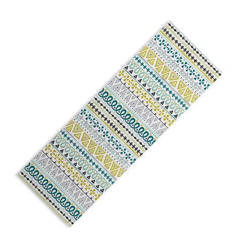 Heather Dutton Boho Market Stripe Yoga Mat