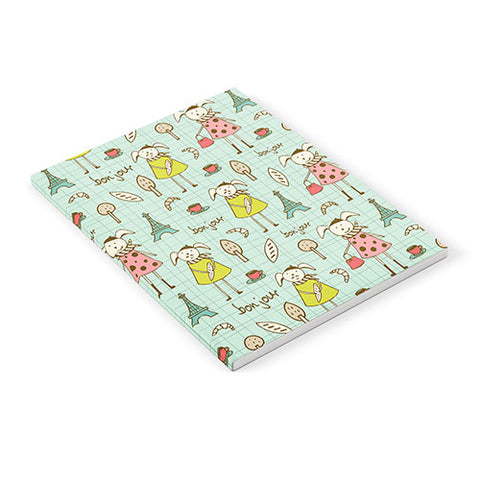 Heather Dutton Bonjour Lapin Notebook