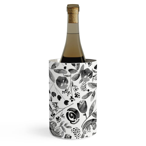 Heather Dutton Bountiful Bouquet Black Wine Chiller