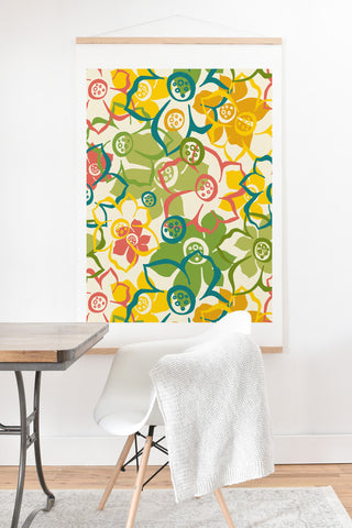 Heather Dutton Bouquet Art Print And Hanger