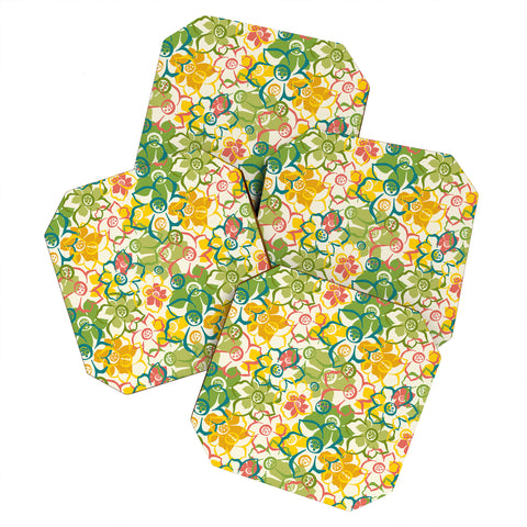 Heather Dutton Bouquet Coaster Set