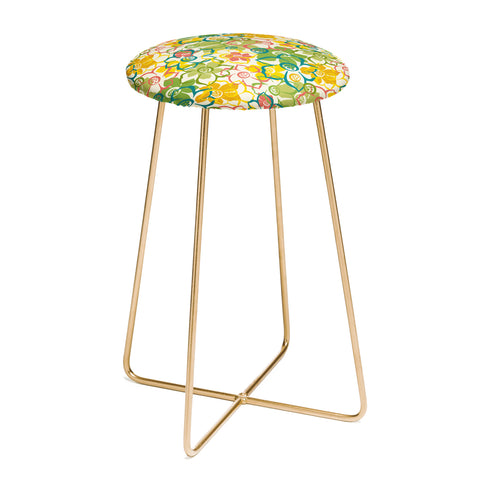 Heather Dutton Bouquet Counter Stool