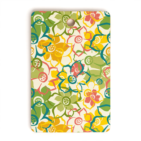 Heather Dutton Bouquet Cutting Board Rectangle