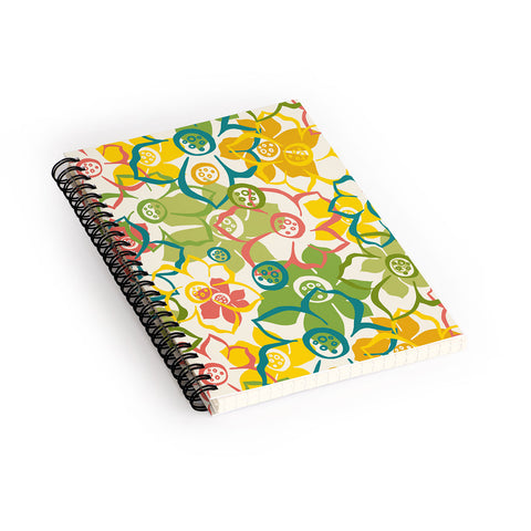 Heather Dutton Bouquet Spiral Notebook