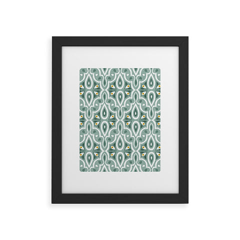 Heather Dutton Broderie Eucalyptus Framed Art Print
