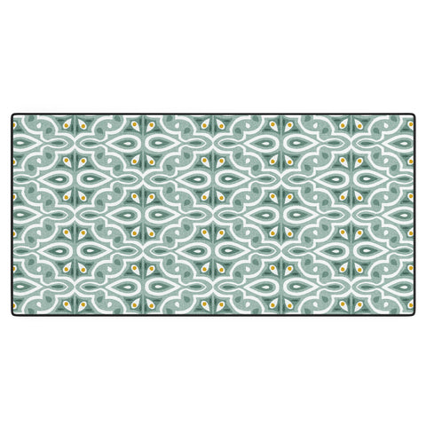 Heather Dutton Broderie Eucalyptus Desk Mat