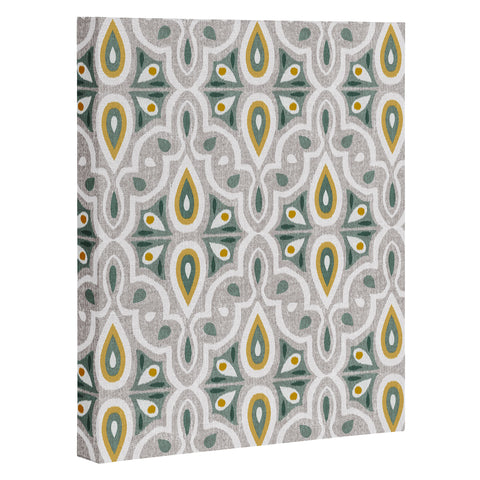 Heather Dutton Broderie Flax Art Canvas