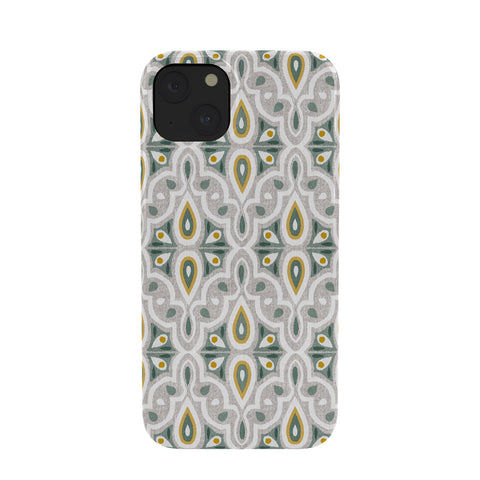 Heather Dutton Broderie Flax Phone Case