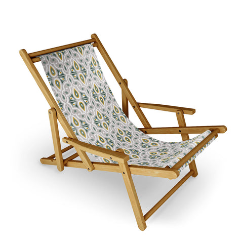 Heather Dutton Broderie Flax Sling Chair