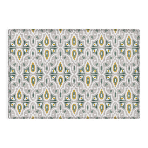 Heather Dutton Broderie Flax Outdoor Rug