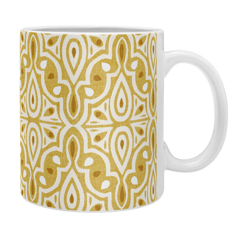 Heather Dutton Broderie Goldenrod Coffee Mug