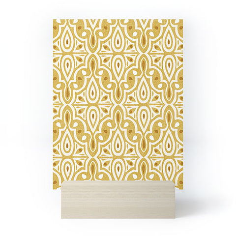 Heather Dutton Broderie Goldenrod Mini Art Print