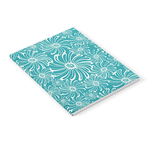 Heather Dutton Bursting Bloom Peacock Notebook