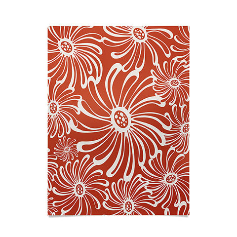 Heather Dutton Bursting Bloom Spice Poster