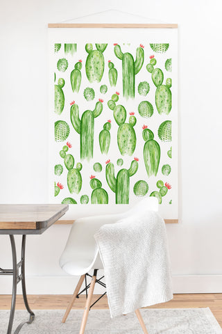 Heather Dutton Cactus Gardens Art Print And Hanger